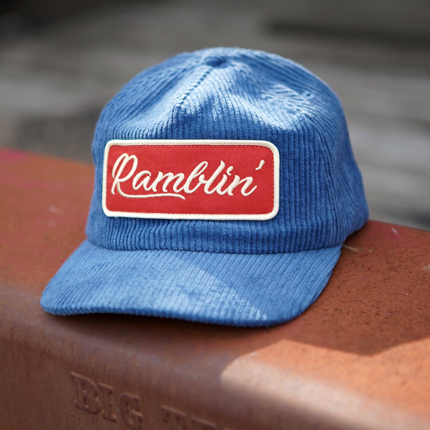 Corduroy Ramblin' Hat: Smoky Blue