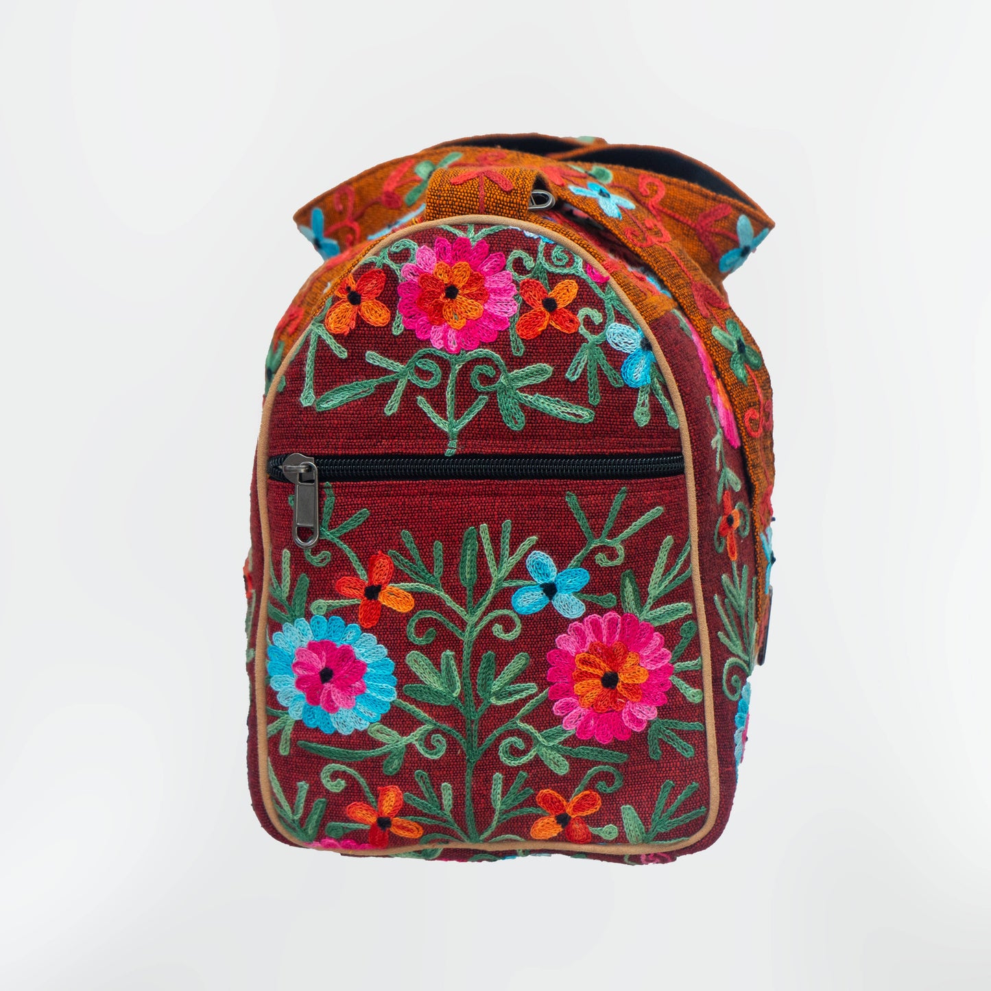 Embroidery Mini Travel Bag: Green