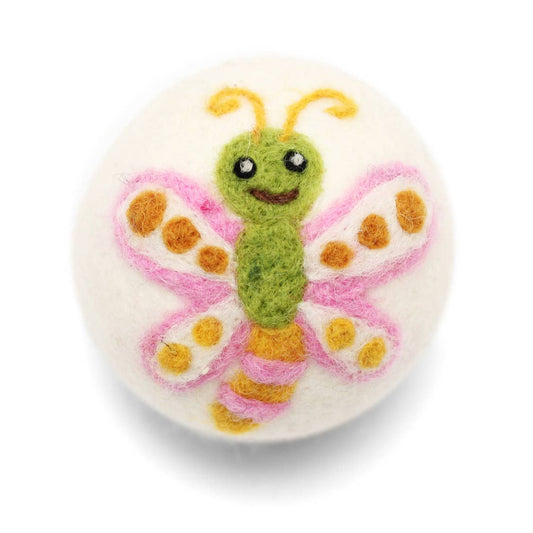 Bugs: (Butterfly's, Lady Bug) Wool Dryer Balls : Dragonfly