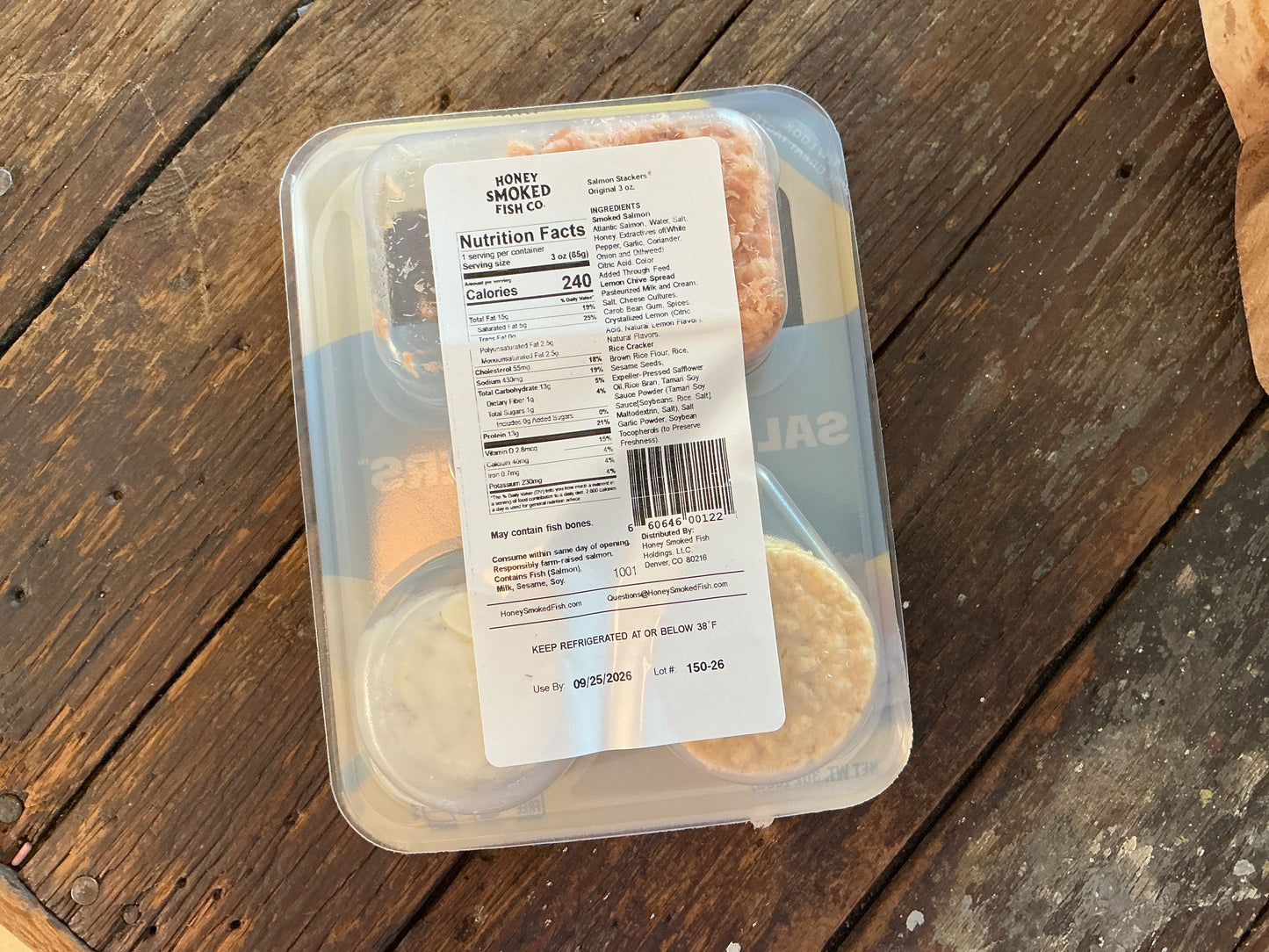 Honey Smoked Fish Co. Salmon Stackers