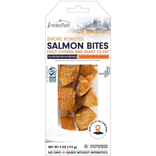 Smoke Roasted Salmon Bites