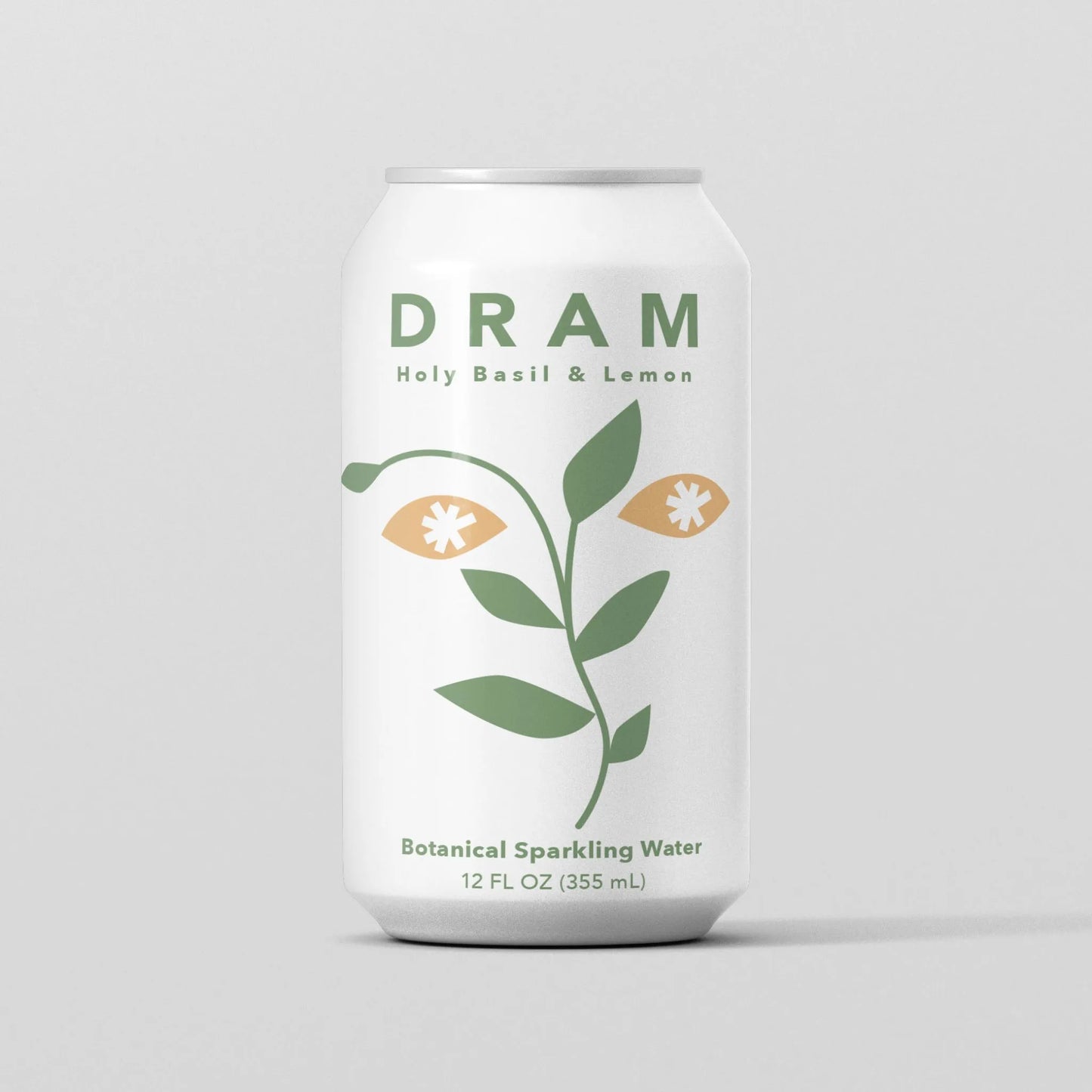 DRAM Holy Basil & Lemon Adaptogenic Sparkling Water