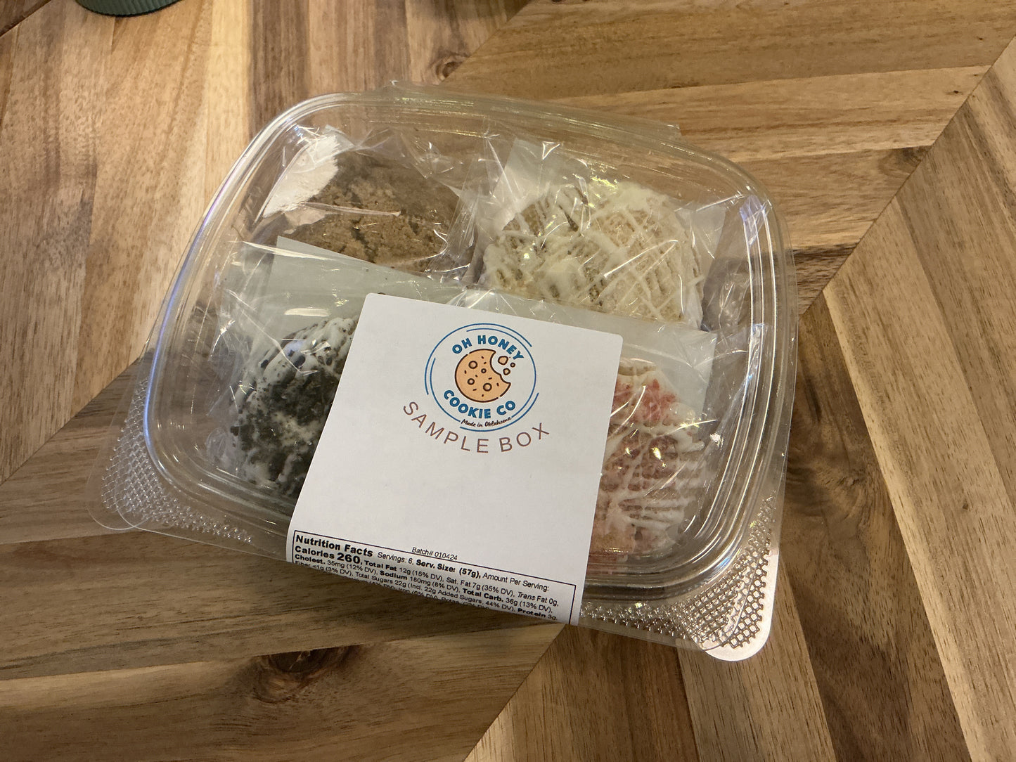Oh Honey Cookie Co Sample Box
