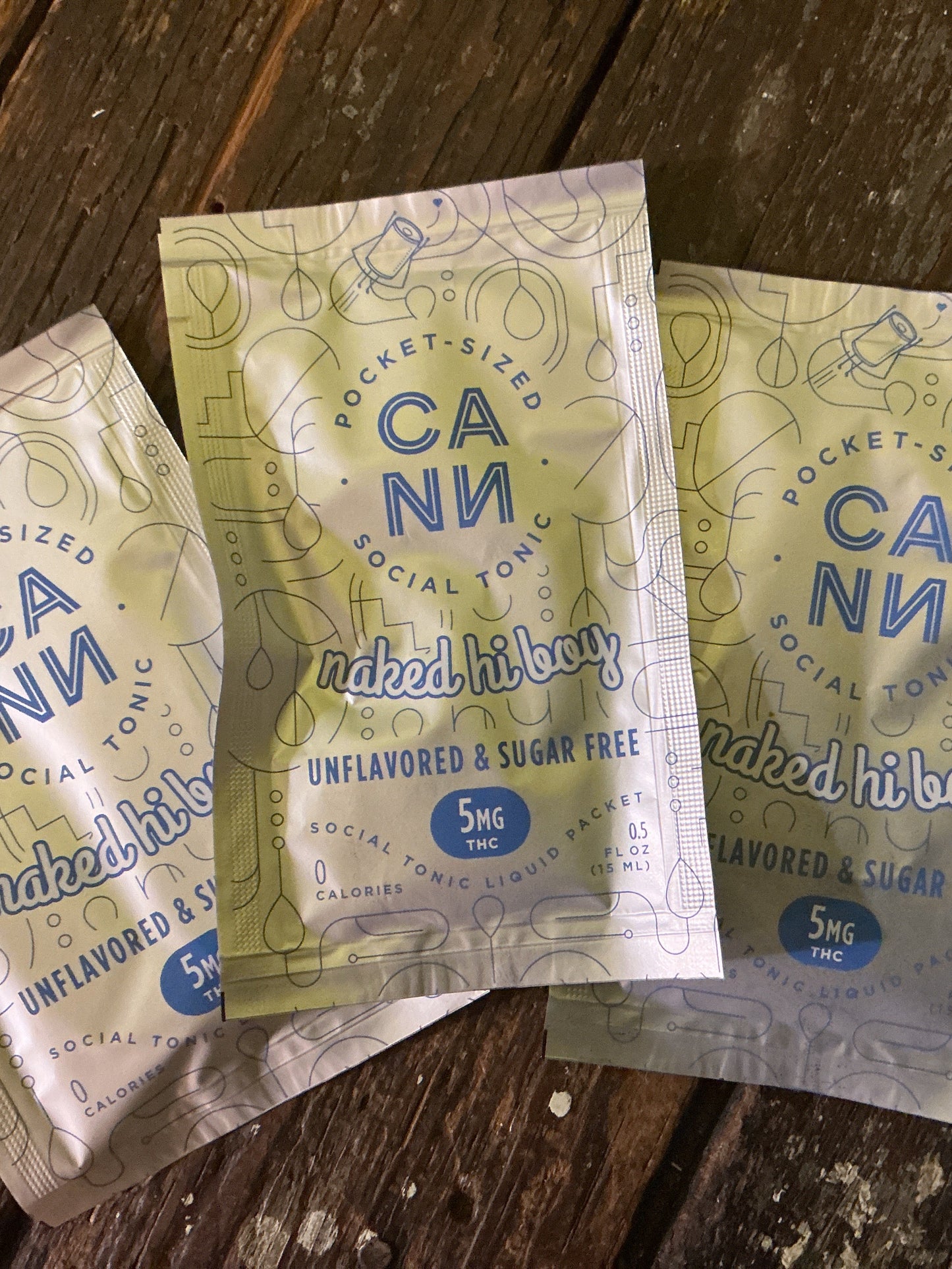 CANN Naked Hi-Boy Packets Unflavored
