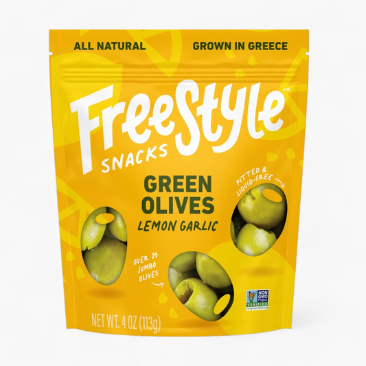 Green Olives - Lemon Garlic
