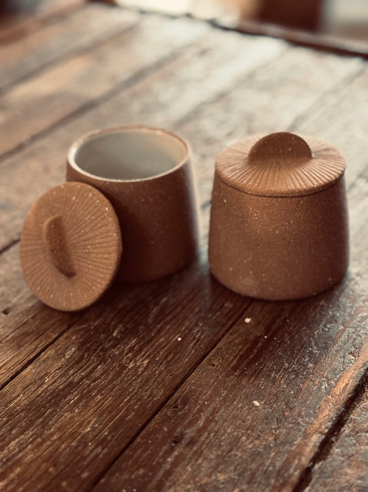 Spice Jars Stoneware