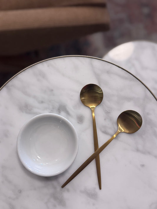 Gold Cocktail Spoons