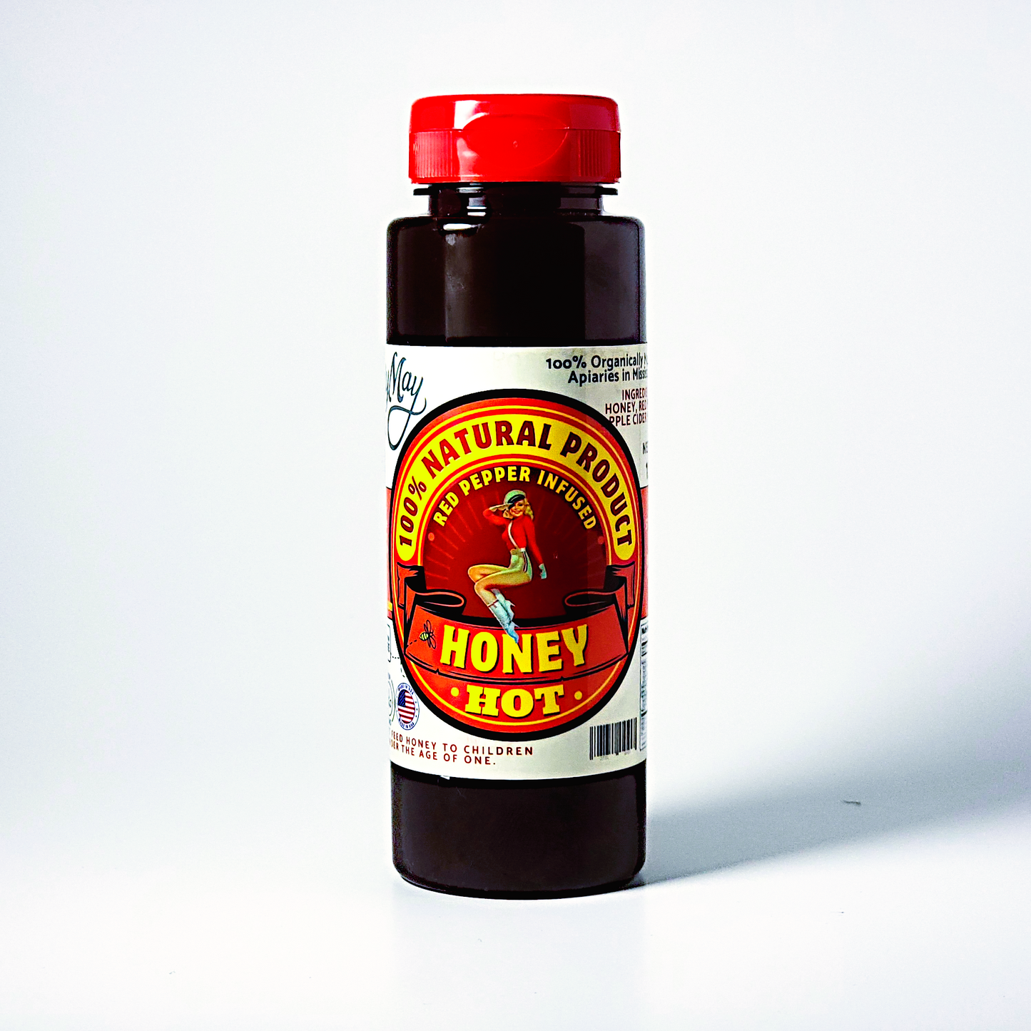 Red Pepper Infused Mississippi Hot Honey - 12oz