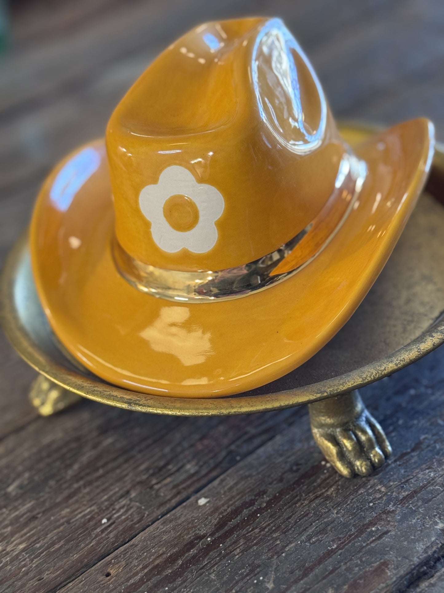 Cowboy Hat Ceramic