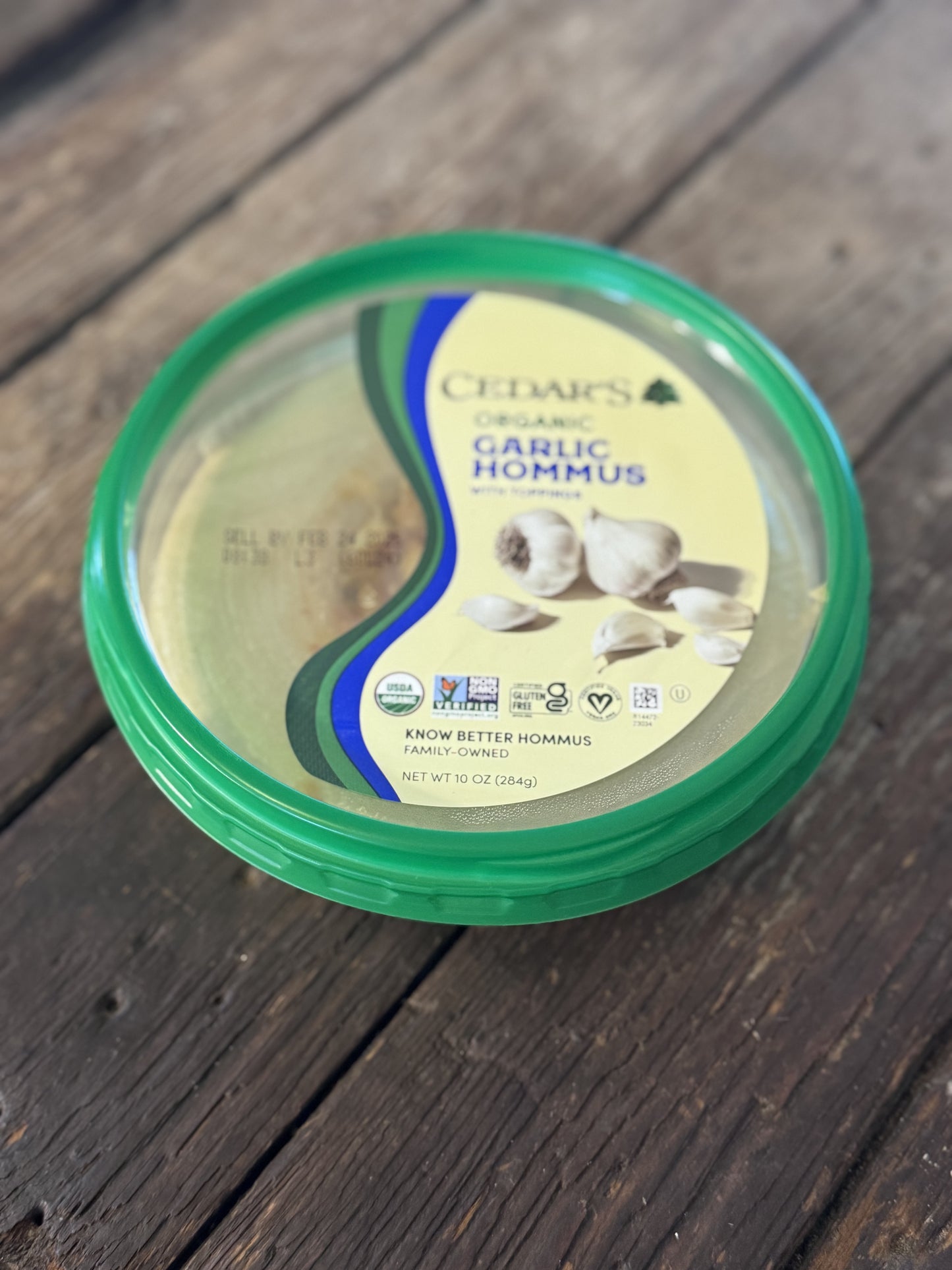 Cedar's Organic Hummus