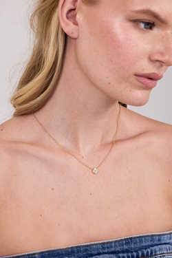 Electric Picks Camilla Sterling Silver Plated Necklace