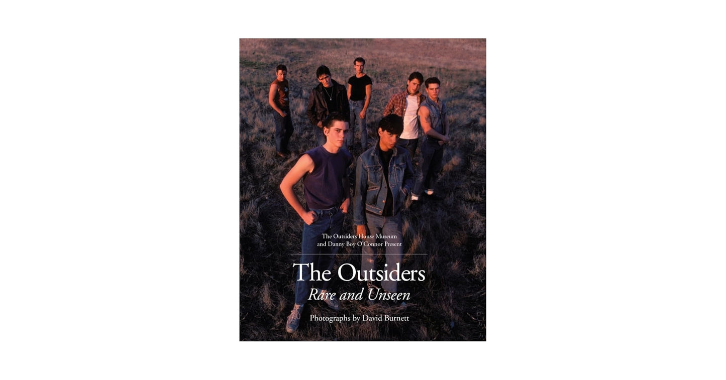 The Outsiders “Rare and Unseen” by David Burnett Coffee Table Book