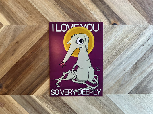 I Love You So Very Deeply 5x7 Art Print