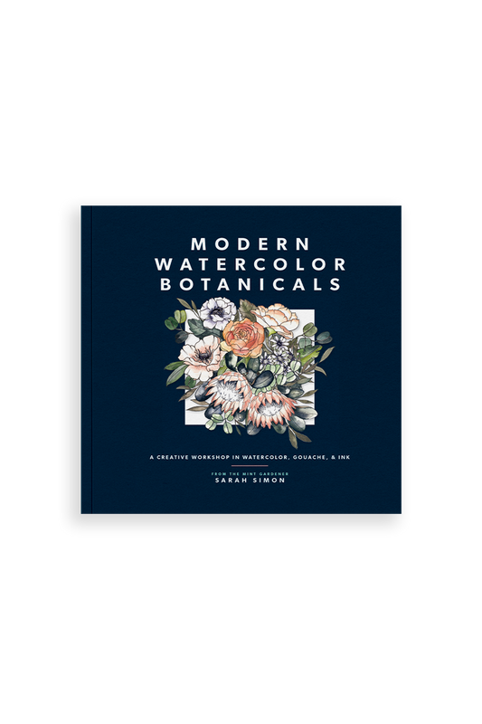 Modern Watercolor Botanicals