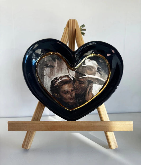 My Cowboy Heart-Shaped Dish Trinket Tray