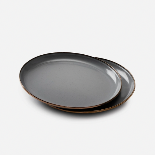 Enamel Deep Plate Set