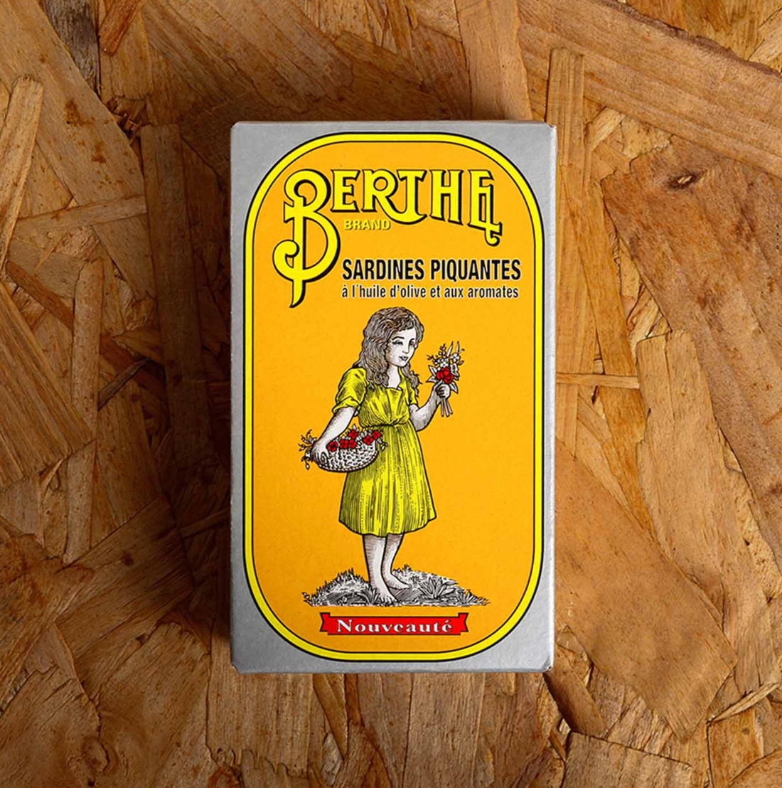 Berthe Sardines in Olive Oil with Pickles and Chili Pepper