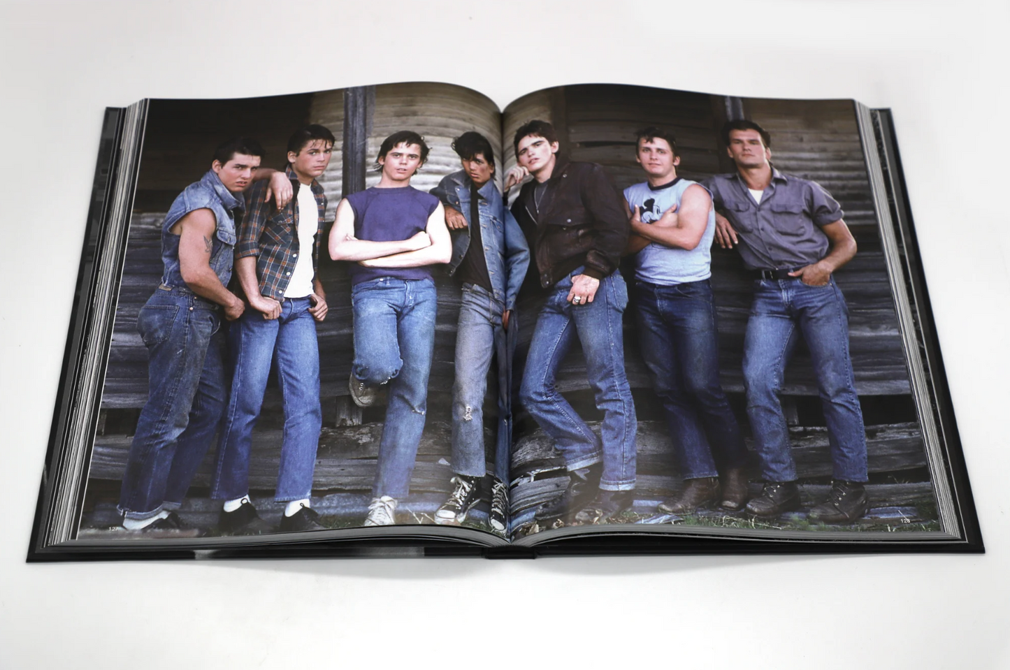 The Outsiders "On Set" by Nancy Moran Coffee Table Book