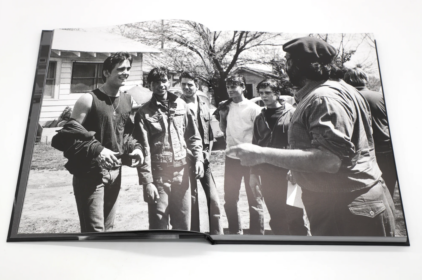 The Outsiders "On Set" by Nancy Moran Coffee Table Book