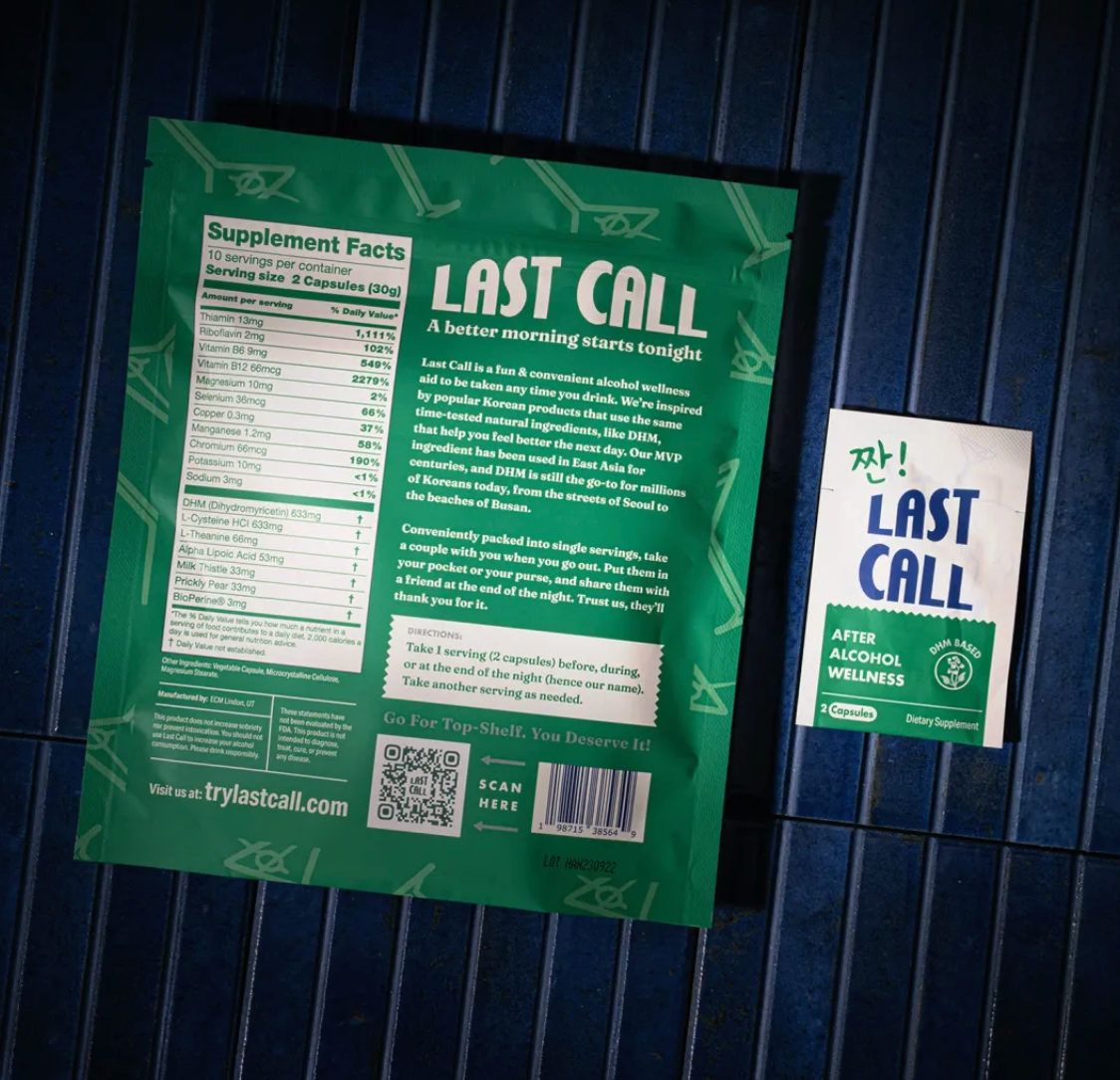Last Call Wellness Aid Capsules
