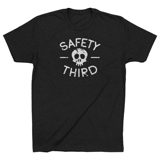 Safety Third Graphic Tee |  Short Sleeve T-Shirt 3rd: Adult Large