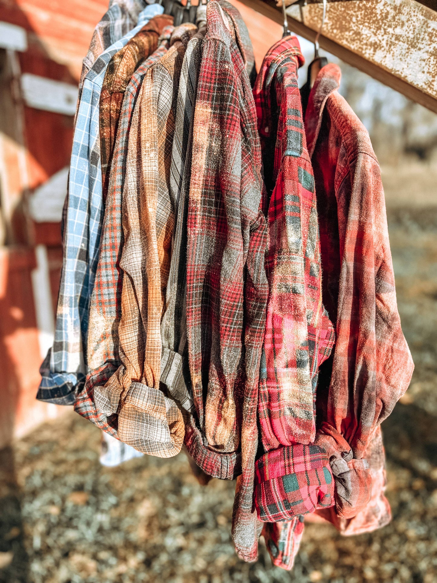 Bleached Flannel: XL