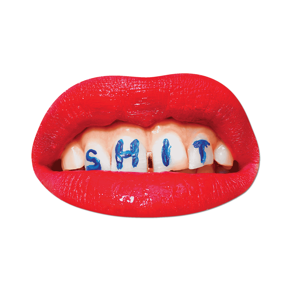 Shit 4.25” x 2.69” Die-Cut Sticker