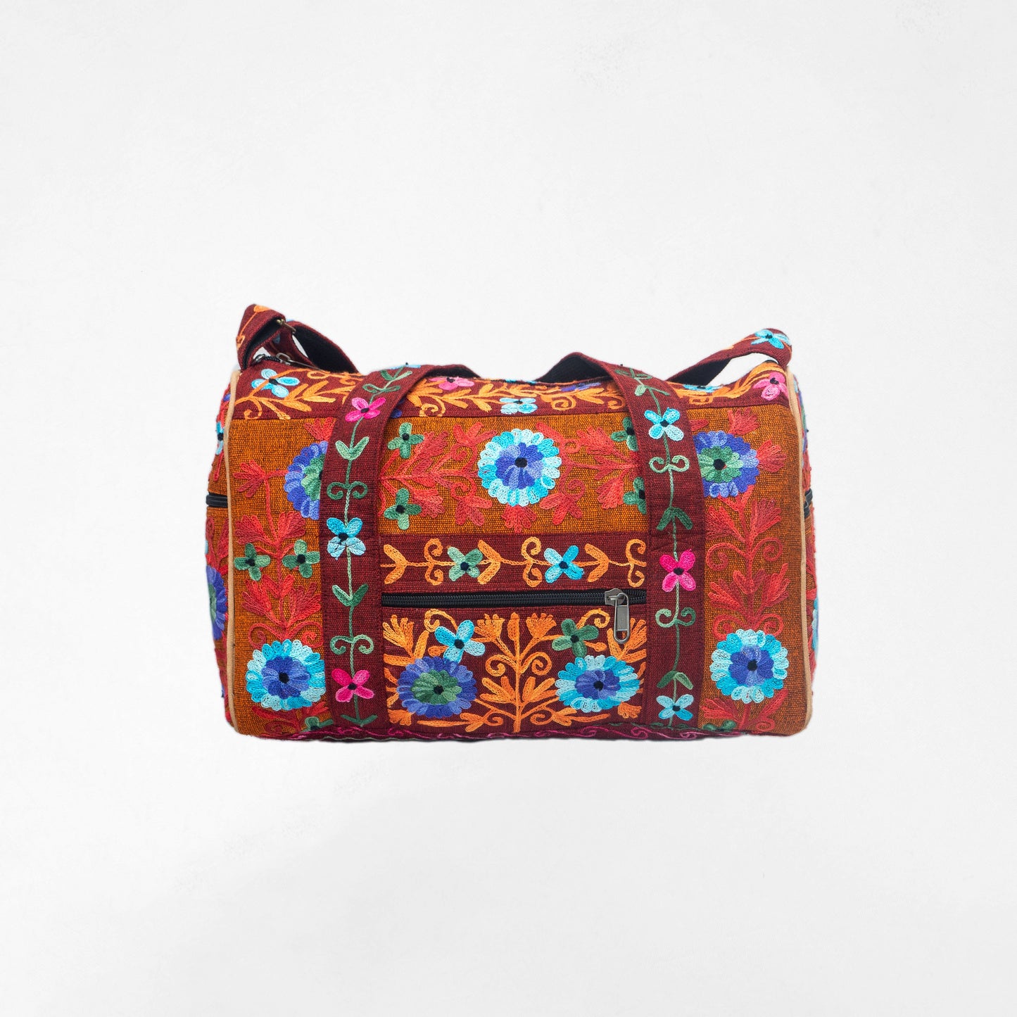  Embroidery Mini Travel Bag: Green