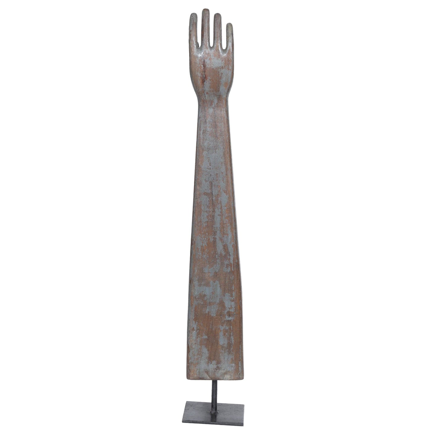 Wooden Glove Mold on Base: Small