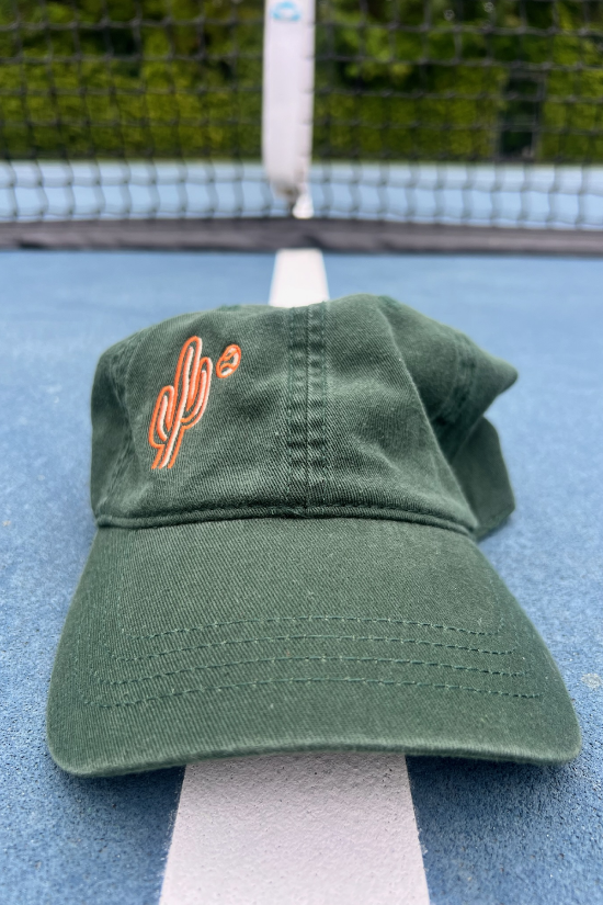 Embroidered Art on Cotton Dad Hat