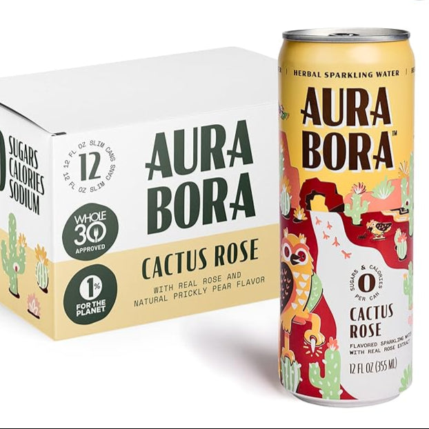 Aura Bora Herbal Sparkling Water