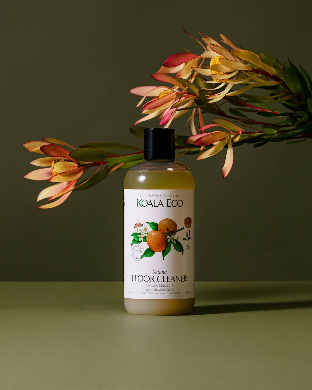 BESTSELLER-Natural Floor Cleaner Mandarin & Peppermint 16 oz