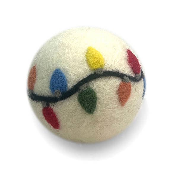 Holiday Wool Dryer Balls - Limited Edition: Holiday Bird