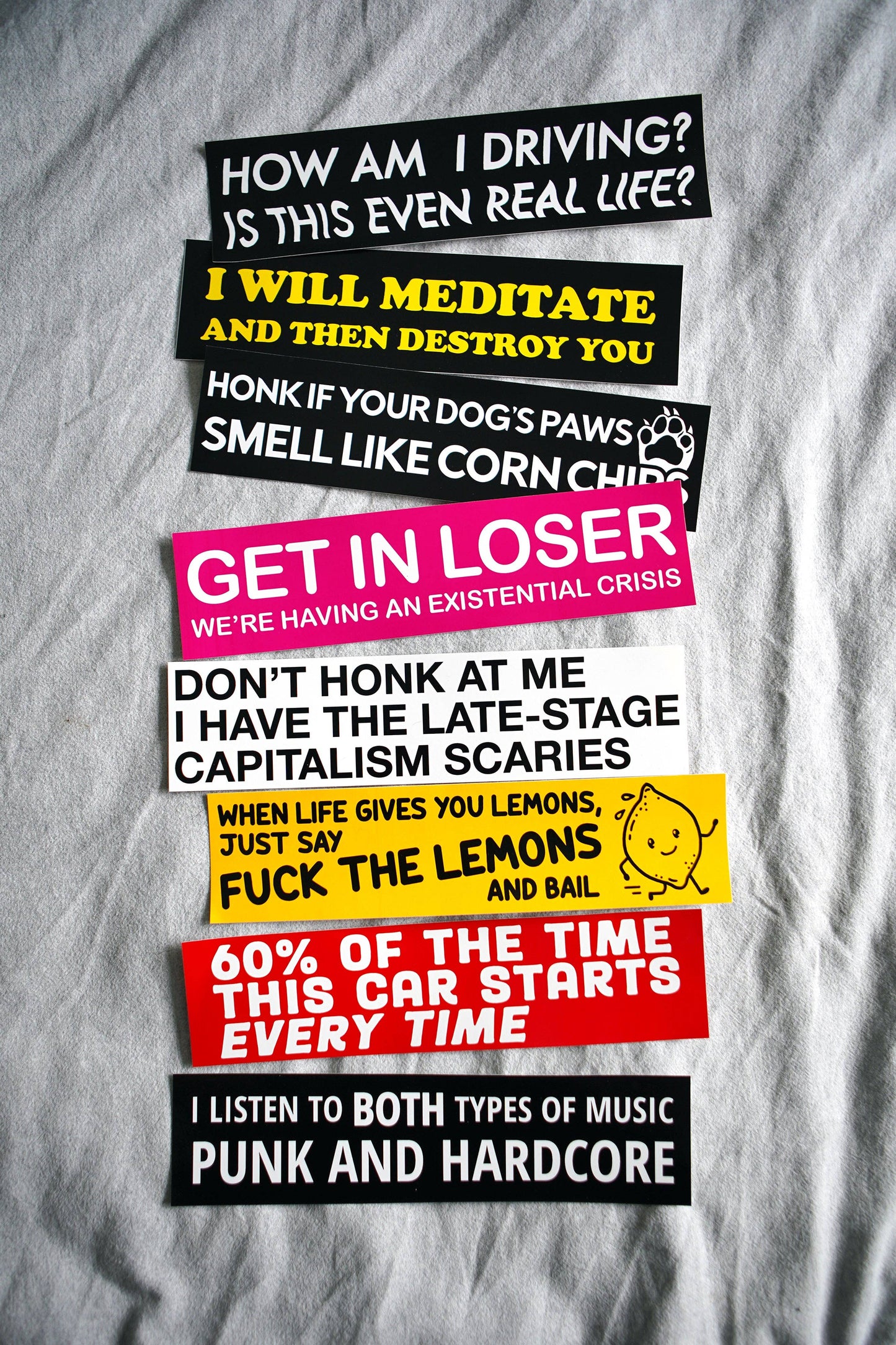Dog Paws Smell Like Corn Chips Bumper Sticker