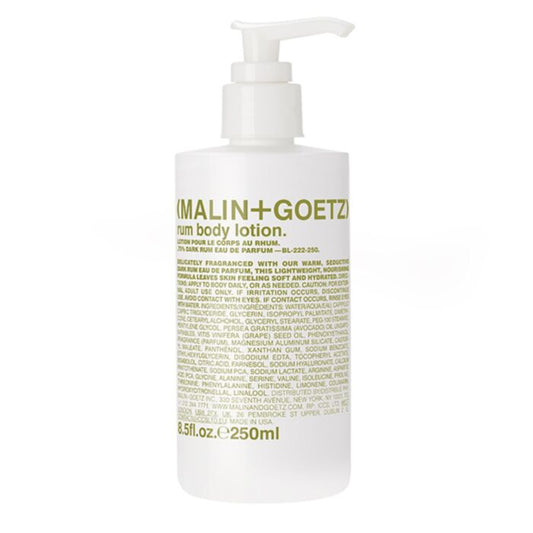 Malin+Goetz rum body lotion