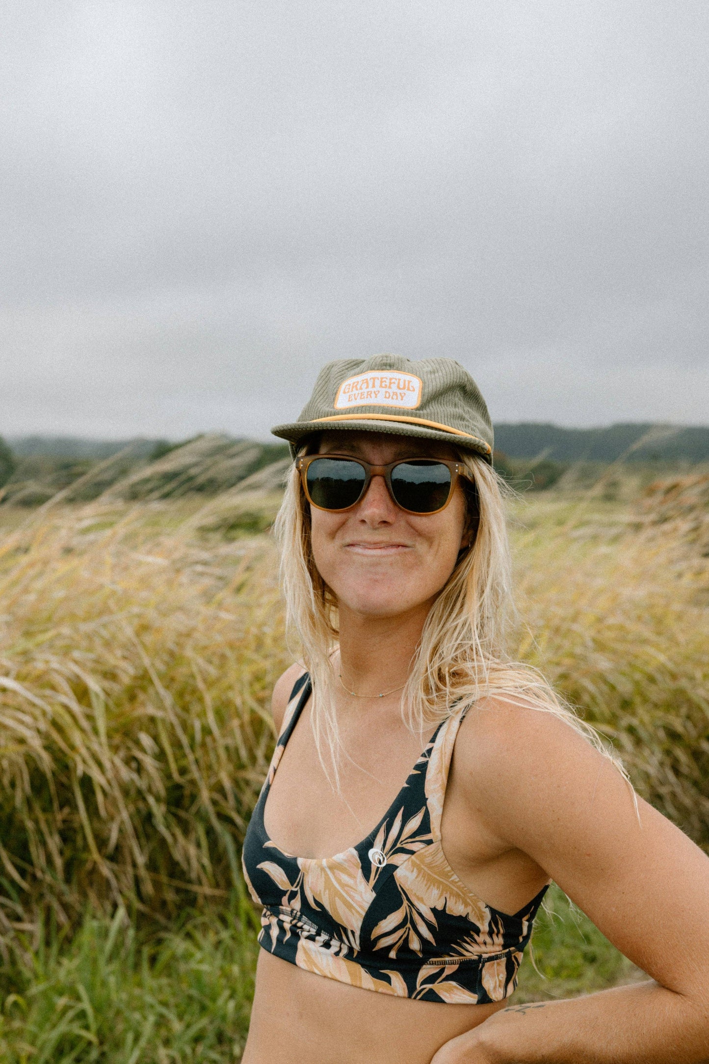 Corduroy Snapback Hat | Grateful Every Day