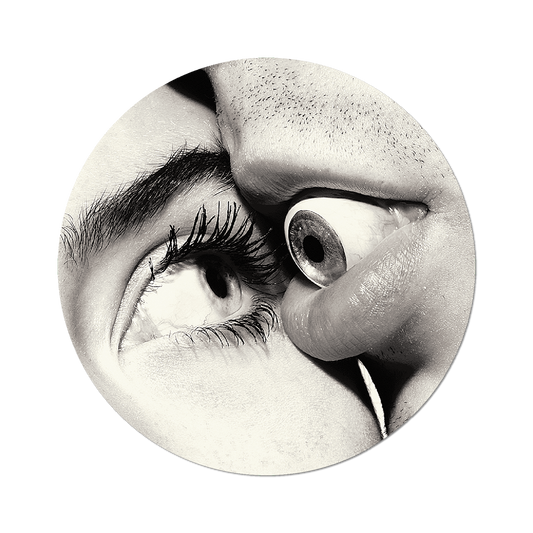 Metallic Eyes 3” Die-Cut Sticker
