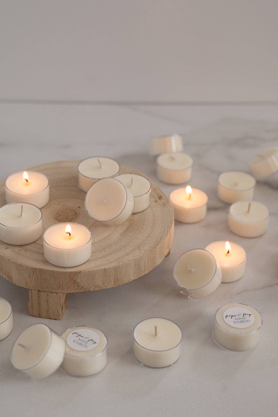 Honey Sea Salt Tea Lights
