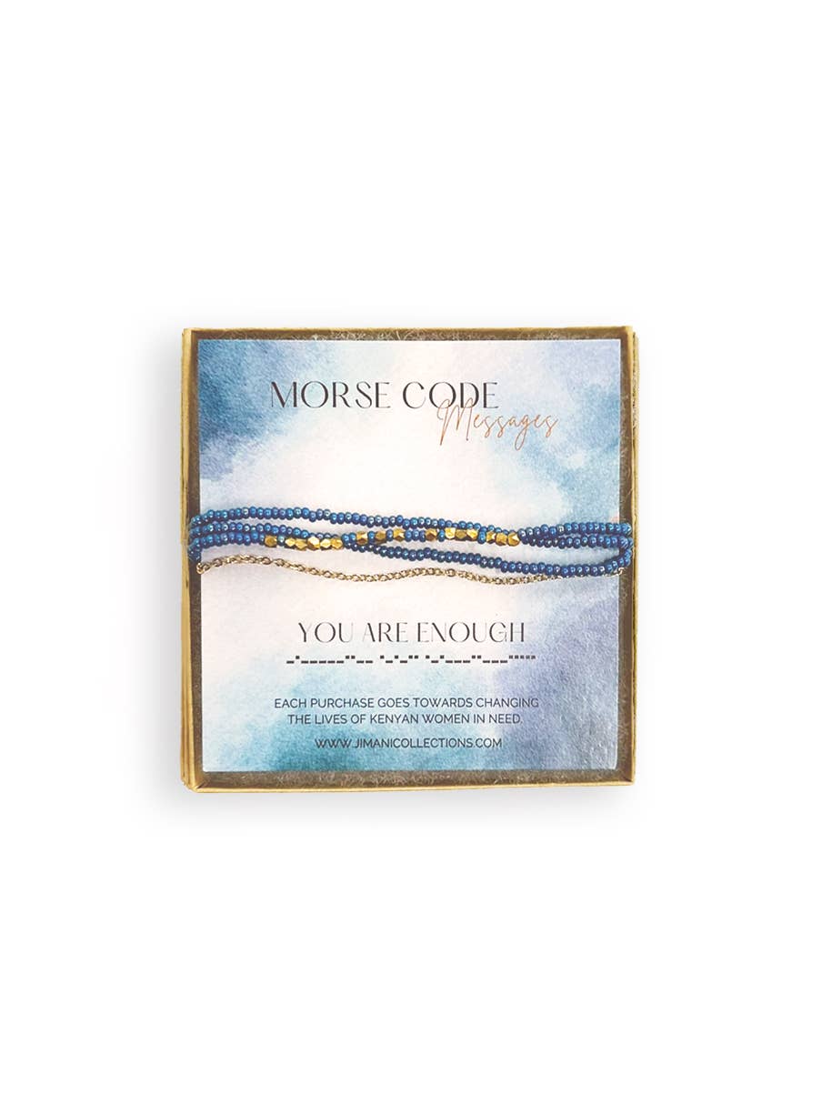Thamani Message Bracelet