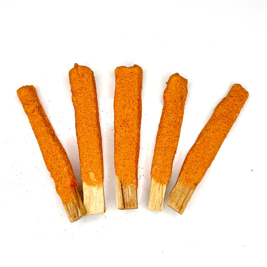 Pumpkin Spice Copal + Palo Santo High Vibration Smudge Stick