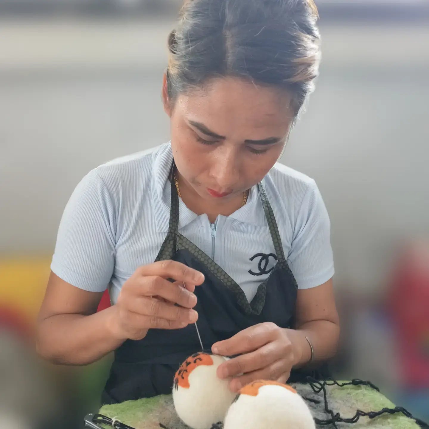Sea Creatures: Eco Wool Dryer Balls Fair Trade: Crab