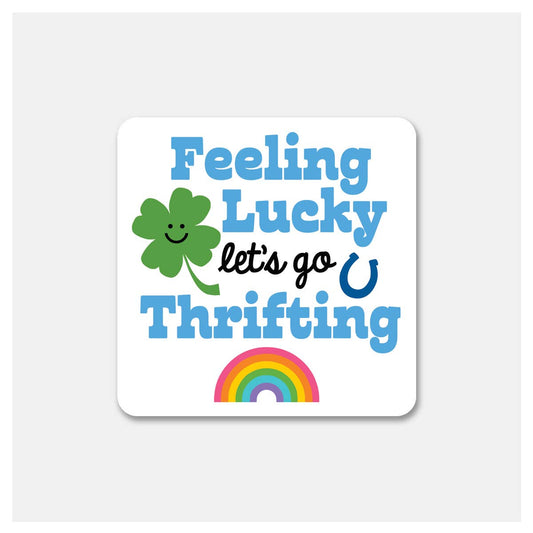 Lucky Thrifting - Sticker