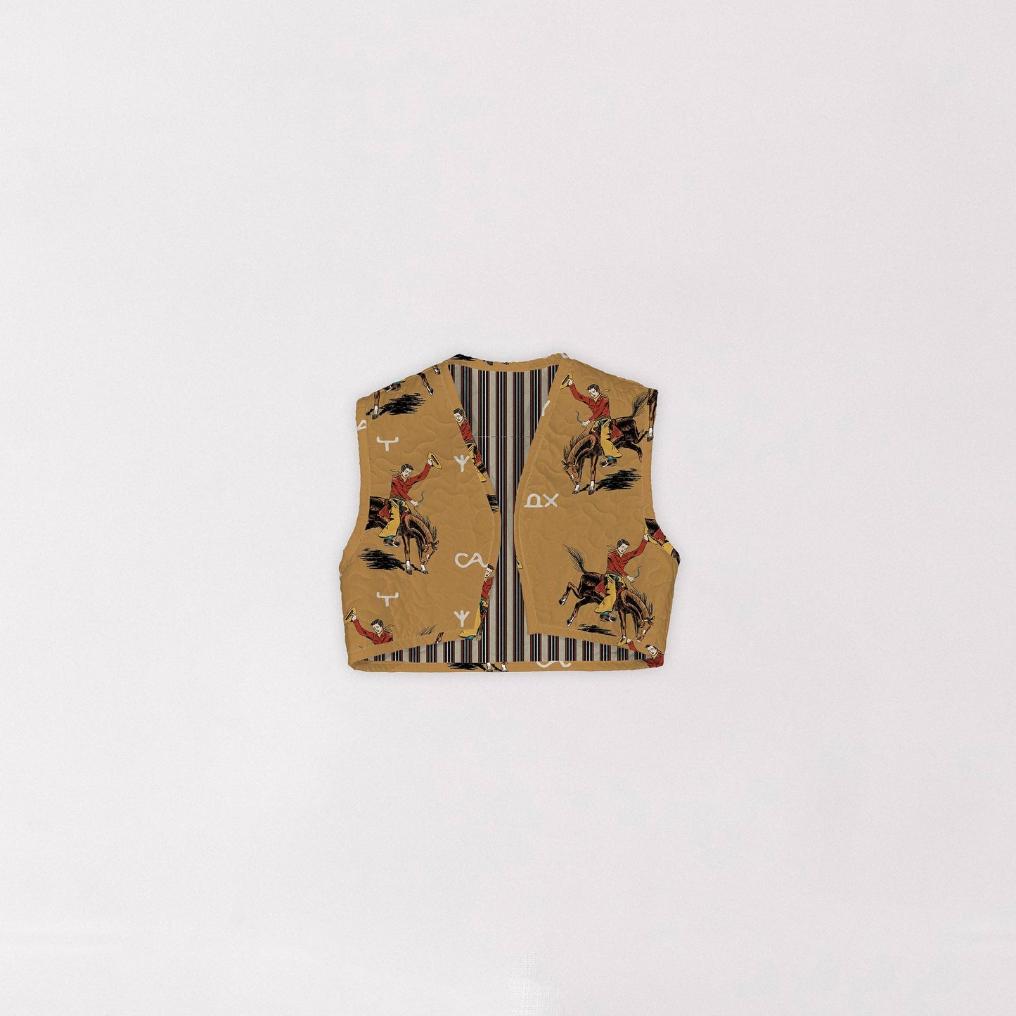 Lazy J Gold Tara Vest: Large