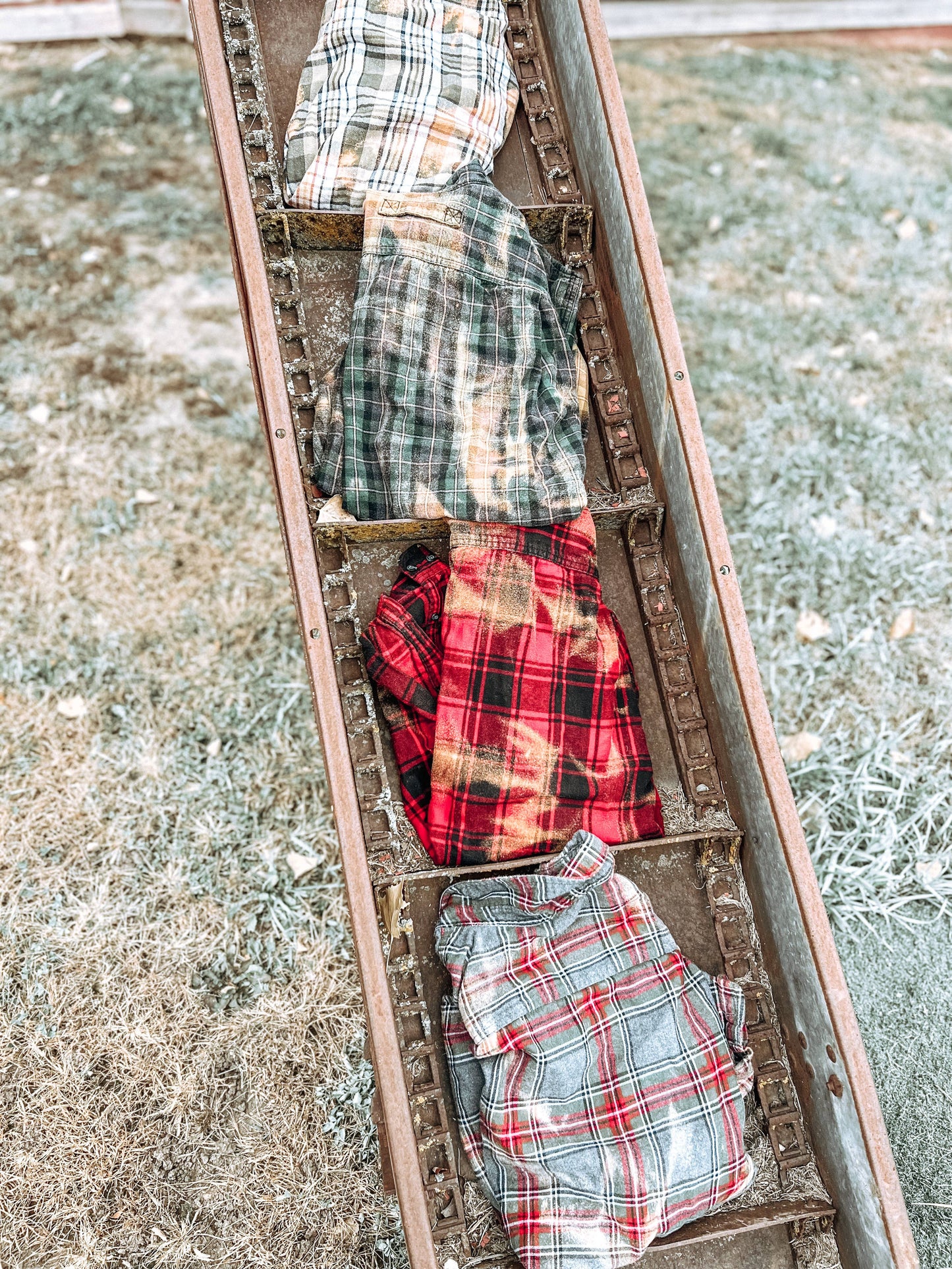 Bleached Flannel: XL