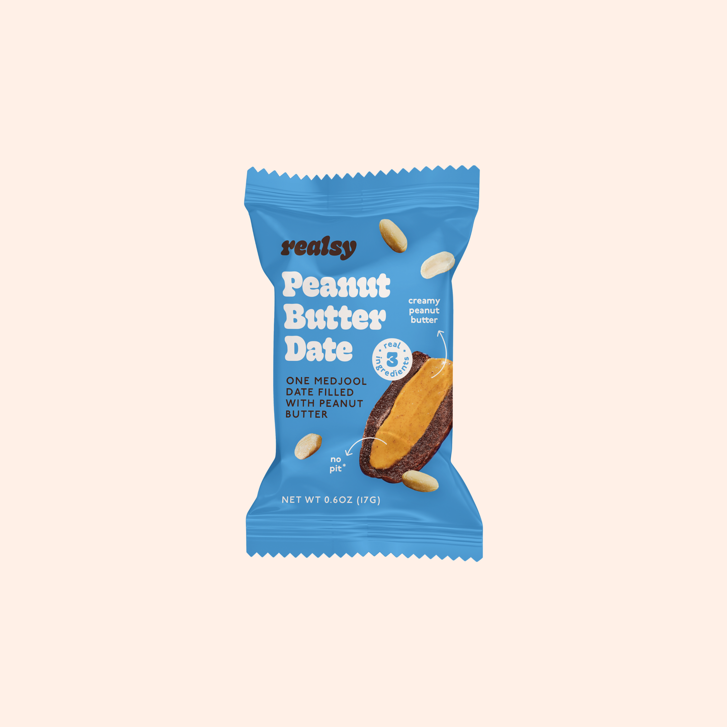Realsy Peanut Butter Medjool Dates