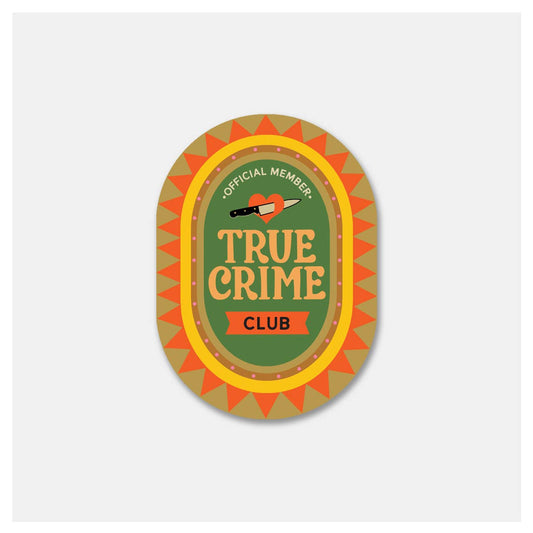 True Crime Club - Sticker