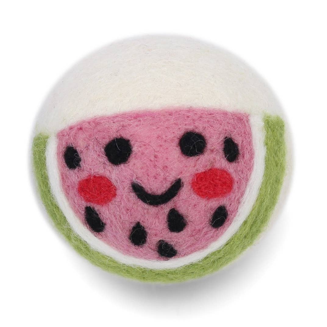 Fruits: Eco Wool Dryer Balls Fair Trade: Strawberry