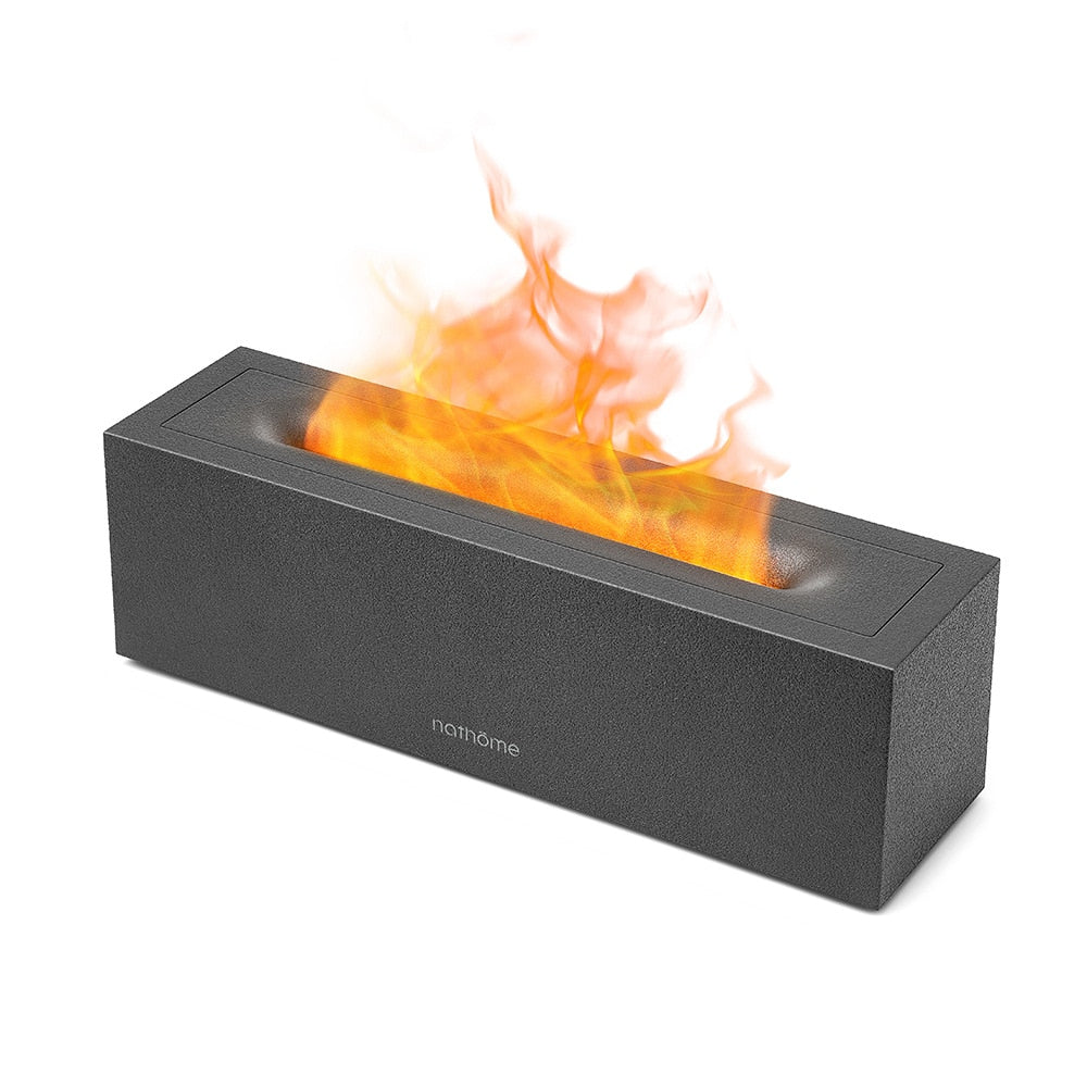 200ml Flame Humidifier Aromatic Essential Oil Electric Ultrasonic Diffuser